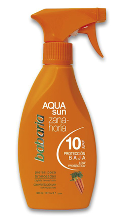 BABARIA ß- Carotene PF 10 SUNTAN AQUA