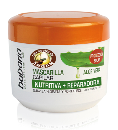 MASCARILLA CAPILAR ALOE VERA y ARGAN