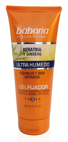 TUBO GEL FIJADOR ULTRA HUMEDO-KERATINA