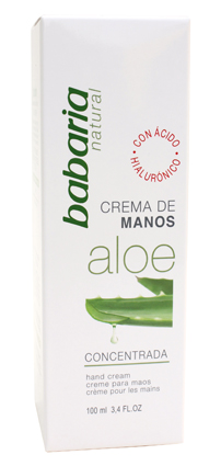 ALOE VERA BABARIA HAND AND NAIL CREAM