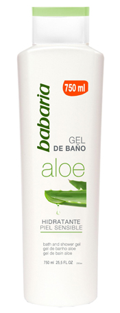 ALOE VERA BABARIA BATH & SHOWER GEL ALOE VERA BABARIA BATH & SHOWER GEL