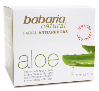 CREMA FACIAL ANTIARRUGAS ALOE VERA