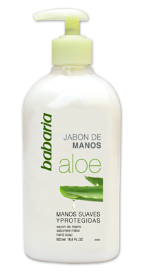 JABÓN DE MANOS ALOE VERA