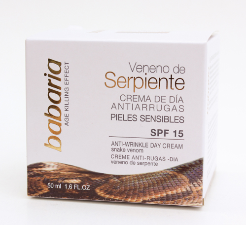 CREMA FACIAL DIA ANTIARRUGAS-VENENO DE SERPIENTE-