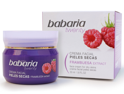 CREMA FACIAL PIELES SECAS -FRAMBUESA