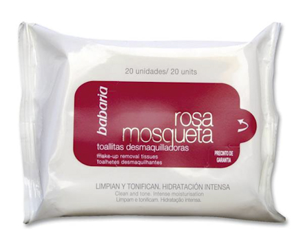 ROSA MOSQUETA BABARIA MAKE-UP REMOVER TOWELS