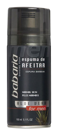 BABARIA ALOE VERA SHAVING FOAM FOR MEN BABARIA ALOE VERA SHAVING FOAM FOR MEN