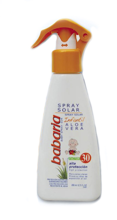 BABARIA SPF 30 CHILDRENS’ SPRAY