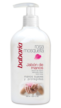 JABON DE MANOS ROSA MOSQUETA