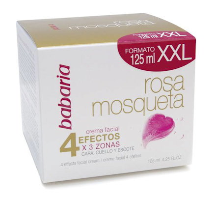 CREMA FACIAL 4 EFECTOS X 3 ZONAS ROSA M