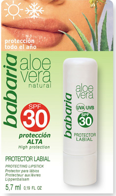 PROTECTOR LABIAL ALOE VERA FACTOR 30