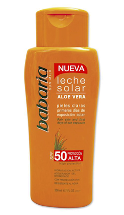 ALOE VERA PF 50 SUN MILK